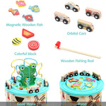 Wooden Activity Cube
