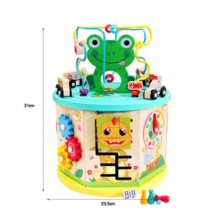Wooden Activity Cube